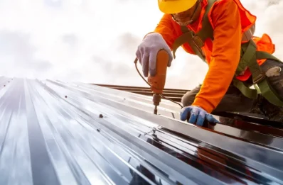 Travaux de zinguerie aux Iffs